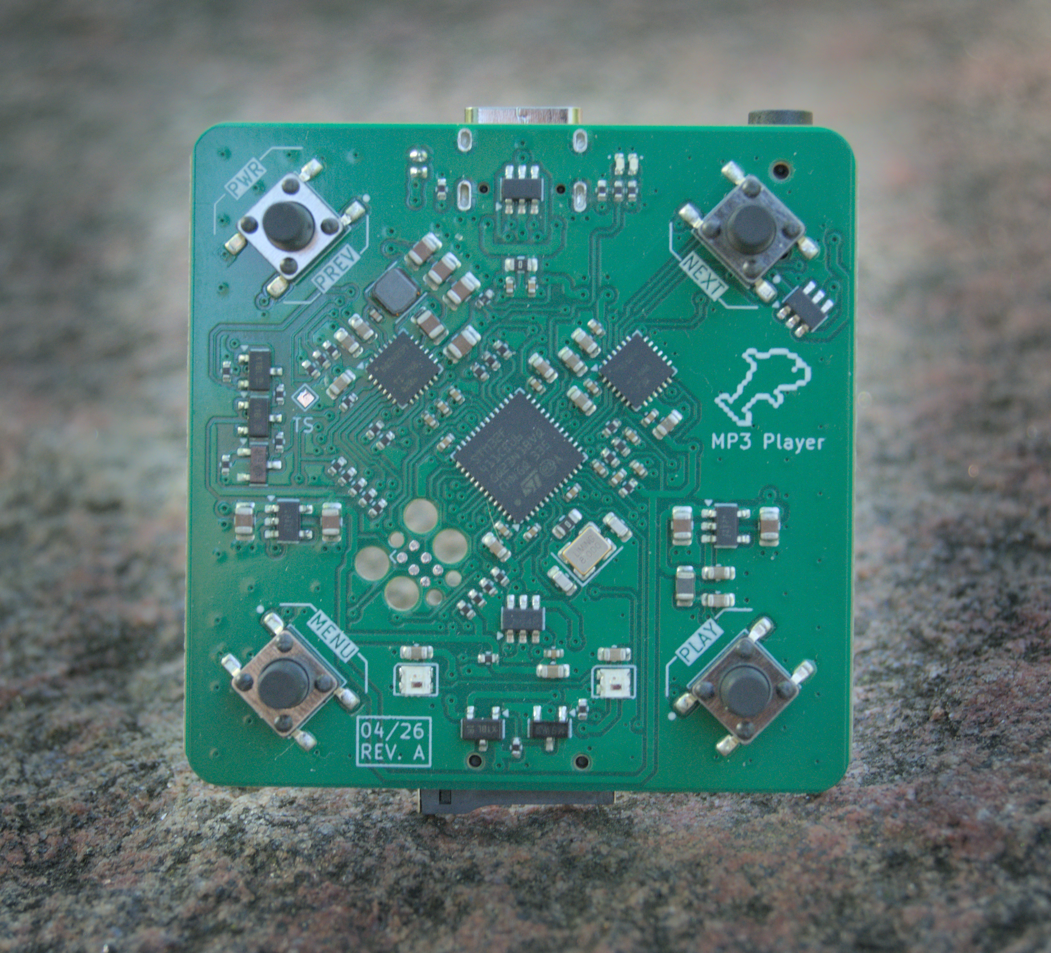 MP3 player prototype